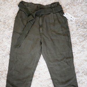 Treasure & Bond Paperbag Waist Pants NWT